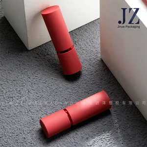 Jinze Wholesale Stock Goods Pink Lipstick Container Tubes Custom Empty Lipstick Tube
