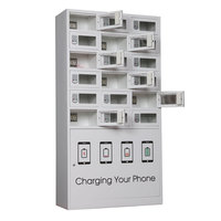 Station de recharge pour smartphone, casier de recharge de téléphone portable personnalisable, casier de recharge solaire, casier de recharge pour téléphone et ordinateur