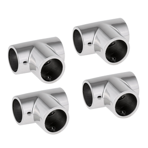 316 Stainless Steel Tee 90 Degree Marine Right Angle Connector For <b>Yacht</b> Awning - Product Image 1