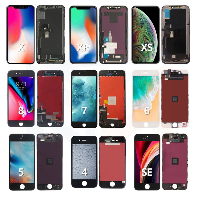 High Quality Screen for iphone  Hard Oled Lcd Original Replacement for iphone  Oled Soft Display
