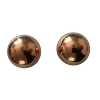 Marque de haute précision personnalisée boule de cuivre creux poli miroir boule de cuivre pur pour la décoration