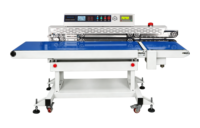 Mesin Vacuum Sealer JY 430QS-Y 1300W Continuous Band Sealer Pembentuk Pakaian Rajut 500x480mm Pengemasan Industri