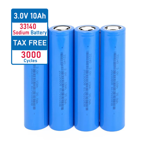 Natri-<span class=keywords><strong>ion</strong></span> hình trụ 5C 33140 32140 3V 10AH NA-<span class=keywords><strong>ion</strong></span> có thể sạc lại di động sodium <span class=keywords><strong>Ion</strong></span> pin cho RV EV Xe đạp điện - Product Image 1