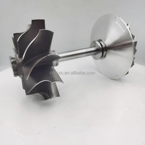 K04V 53049880032 Roue <span class=keywords><strong>Turbo</strong></span>/Arbre de Turbine avec 9 Lames 40.36/42.91mm Nouvelle Condition pour VW T5 Transporter 2.5 <span class=keywords><strong>TDI</strong></span> <span class=keywords><strong>130</strong></span> HP - Product Image 5