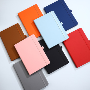 2025 personalizzabile A5 formato in pelle, taccuino per cucire, pagine colorate a righe, diario, blocco note con copertina rigida a buon mercato - Product Image 3