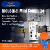 GCSY Endüstriyel Bilgisayar Genişletilebilir IoT Kontrol Cihazı Edge Computing Ağ Geçidi PLC Programlama Linux Hepsi Bir Arada Dokunmatik Bilgisayar USR-EG628