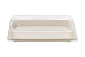 Nouveau <span class=keywords><strong>Plateau</strong></span> de Service Alimentaire en Bagasse de Canne à Sucre, Tendance et Personnalisable (OEM) - Product Image 3