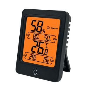 Termohigrómetro digital de tamaño mini, medidor de temperatura y humedad, con luz trasera e imán, de tamaño mini, con <span class=keywords><strong>2</strong></span> unidades - Product Image 1
