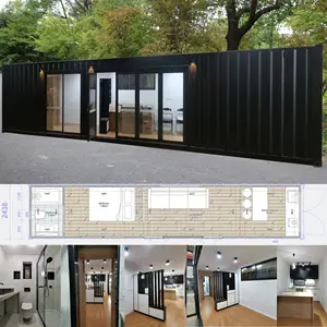 Luxus houten container huis polen haus