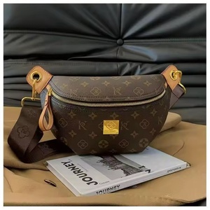 Sac à main décontracté de luxe pour femme, de haute qualité, avec fermeture éclair, en cuir véritable, imperméable, avec décoration rayée - Product Image 5