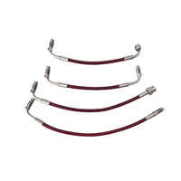 Tuyau de frein hydraulique avant QDGY 1/8" SAE J1401 standard pour moto tout-terrain, VTT, quad, karting, moto