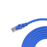 Cable Ethernet Gigabit CAT6 Categoría 6, Cable de Conexión a Red de Alta Velocidad para el Hogar, Cable de Banda Ancha Azul
