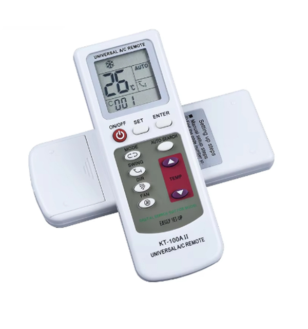 Universal KT-100A II Multifunction Air Conditioner Remote Control Plastic A/C fitting