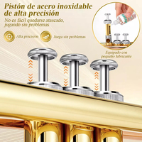 Factory Wholesale Bb Brass Body Gold and Silver Color Matched Phosphor Copper Tone Tube Trumpet With Case Set