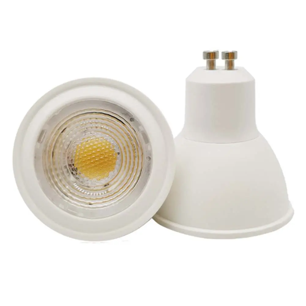 3W 5W 7W MR16 COB Bulb Light 110v 220v 12v Dimmable LED Spotlight GU10