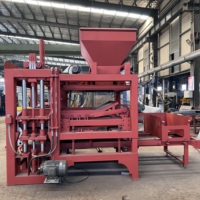 QT4-15 Betonpflasterstein-Maschine Hydraulische Blockherstellungsanlage Einfache Bedienung Lange Lebensdauer