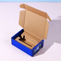 Boîte d'expédition pliable en carton ondulé biodégradable FSC RoHS personnalisée pour spirales anti-moustiques avec insert