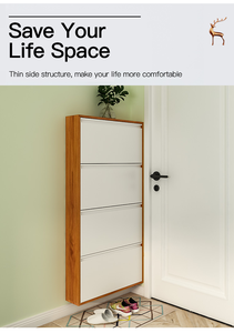 <span class=keywords><strong>ตู้</strong></span>เก็บรองเท้าไม้ในบ้านมีหลายขนาดชั้นวางรองเท้าเหล็กเหล็กแบบพกพาทนทานยืดขยายได้สำหรับการใช้งานหลายที่ - Product Image 3