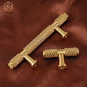 In ottone massiccio semplice classico Hardware moderno stile europeo maniglia del cassetto per cucina camera da letto per armadio armadio - Product Image 3