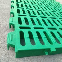 Nouveau revêtement de sol en plastique PP robuste et durable pour les fermes d'ovins et caprins avec 1 an de garantie, équipement d'élevage animal