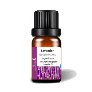 Beneficios del aceite esencial de lavanda orgánico puro 100% al por mayor para el cabello de la piel y la cara