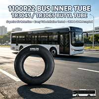 Sıcak Fırsat Otobüs İç Lastiği 1100R22 11.00R22 TR78A Bütil Kauçuk Lastik İç Lastiği
