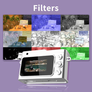 Câmera <span class=keywords><strong>Mini</strong></span> Keychain com Luz LED de Tamanho Pocket, 6 Filtros, Câmera Pequena 1080P para Crianças e Adultos, Presente de Câmera Vintage - Product Image 4