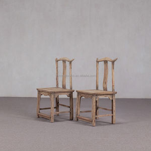 Ghế ăn gỗ nguyên khối thiết kế cổ điển Trung Hoa, thân thiện với môi trường, bền chắc, có thể chuyển đổi thành ghế văn phòng, chạm khắc tinh xảo. - Product Image 3