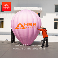 Ballons gonflables géants publicitaires personnalisés 360° pour Noël, à air chaud, pour la décoration d'événements