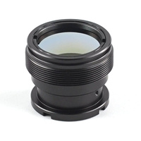 Objectif de caméra thermique 6,66 mm F1.0 avec monture M20x0.5 pour caméra thermique 640x512 12 µm, objectif infrarouge athermique LWIR pour drone, idéal pour les conditions de faible luminosité