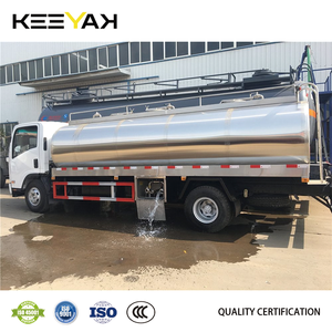 Autocisterna per Latte ISUZU per Carichi Pesanti, Serbatoio in Acciaio Inox per Alimenti, per Trasporto Sicuro di Latte Fresco in Vendita - Product Image 3