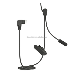 Casque D'arbitre Avec Micro-écouteur - Prise 3.5 Mm - Noir, Pour Football, Handball - Compatible Interphones V6 Pro, V4 Plus