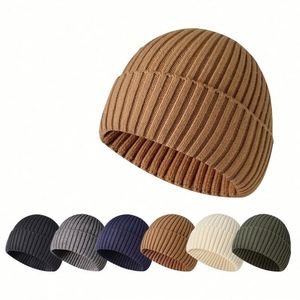 Gorro de punto para hombre adulto con forro polar cálido, gorro de invierno para mujer con forro de felpa grueso - Product Image 1