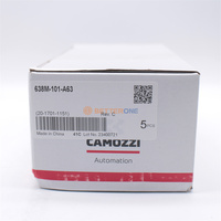 Válvula solenoide Camozzi nueva y original, 3 vías, 638M-101-A63 1 "/8" 24VDC, válvula de 10W en stock