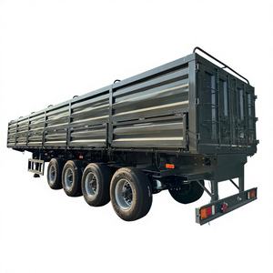 Semi-<span class=keywords><strong>remorque</strong></span> à 4 essieux avec suspension pneumatique complète et basculement latéral à vendre - Excellent rapport qualité-prix - Votre partenaire <span class=keywords><strong>de</strong></span> haute qualité - Product Image 1