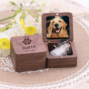 Botella de Vidrio Conmemorativa para Pelo de Mascotas, para Cenizas o Pelo de Perro o Gato, Recuerdo de Pérdida de Mascota, Regalo de Condolencia - Product Image 6