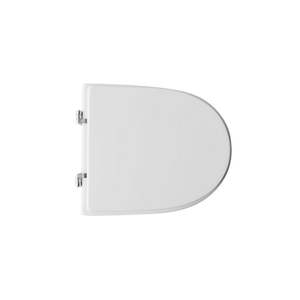Abattant de toilettes moderne à dégagement rapide pour Vitra S50 Vase, design allongé à fermeture douce avec matériau UF en urée pour salle de bain - Product Image 1