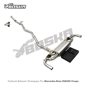 ระบบท่อไอเสีย Boska Valvetronic สำหรับรถยนต์ Mercedes-Benz GLE450 Coupe W167 3.0T ปี 2020-2024 ระบบเก็บเสียงไอเสีย SS304 - Product Image 6