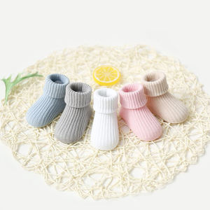Woolino <span class=keywords><strong>laine</strong></span> mérinos bébé chaussettes tricotées décontracté équipage haut cheville <span class=keywords><strong>bas</strong></span> pour nouveau-né 8 ans lavable pleine couverture de saison d'hiver - Product Image 2