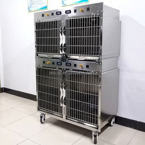 OSCAT EUR <span class=keywords><strong>PET</strong></span> Equipo profesional de alta calidad Veterinary <span class=keywords><strong>Pet</strong></span> ICU jaula animal mascota con control de temperatura y oxígeno - Product Image 4