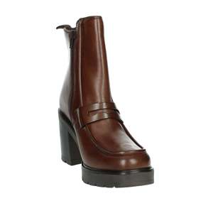 Botines de Mujer Cinzia Soft, Color Marrón, Talla 38, Tacón Alto, Estilo Chelsea - Product Image 4