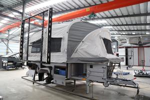 De camino campista remolque aire Pop Dual inflable plegable tienda Camper remolque Ecocamper - Product Image 3