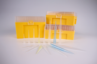 Embouts de pipette de type S, emballés en boîte, 10 μl standard et étirés transparents, 200 μl, 300 et 1250 μl transparents, 1000 et 1250 μl, stériles sans DNase ni RNase