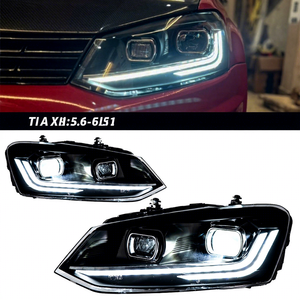 For 11-18 POLO 12V LED Headlight Assembly Modified Light Daytime Running Lens Turn Signal LED Conversion Brighter and More Energ - Product Image 4
