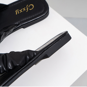 OEM all'ingrosso acquisto all'ingrosso di alta qualità vendita calda estate all'aperto in gomma antiscivolo infradito piatto per le ragazze - Product Image 6