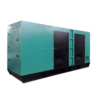 Groupe électrogène diesel super silencieux Leroy Somer KR550CC 550 kVA 400 kW avec ATS triphasé quatre fils 50/60 Hz refroidi par eau