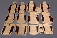 Housses de siège auto en cuir confortables et personnalisables en couleur, et kit d'amélioration intérieure pour divers modèles, y compris la Classe V W447 MPV
