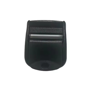 25MM クラシック調整可能ウェビング ブラックカムロックバックル プラスチック製 耐久性のある環境に優しいリサイクル可能なバックパックやバッグアクセサリー用 - Product Image 3