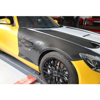 Ailes et garnitures de spoiler en fibre de carbone sèche modifiées sur mesure de haute qualité, état neuf, pour Mercedes AMG GT GTR Style, pièces automobiles