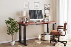 Khung bàn máy tính hình chữ I 4 chân <span class=keywords><strong>Loctek</strong></span>, bàn đứng ngồi có thể điều chỉnh chiều cao ET213Q - Product Image 5